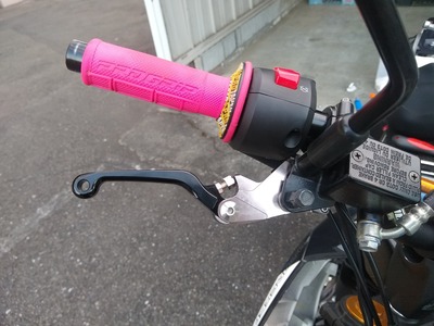 MZSチューニングレバー取り付けた写真