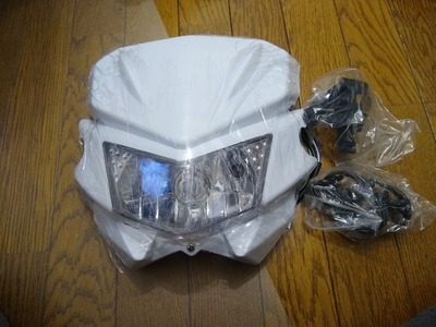 KLX125風ヘッドライト