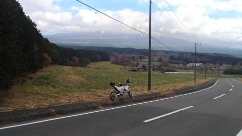 ツーリングの風景写真