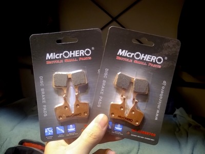 MicrOHERO製 Type9.Pブレーキパッド