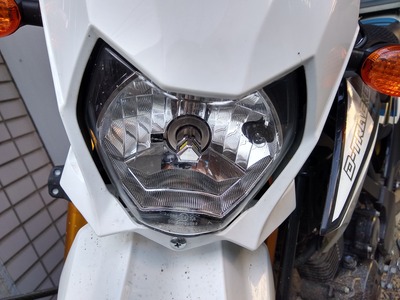 D-tracker150seとLEDバルブ