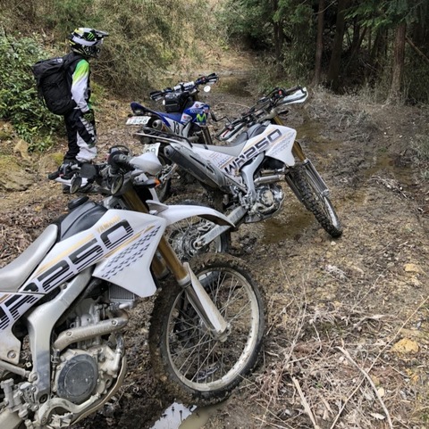 WR250R定番カスタムはミラーの交換