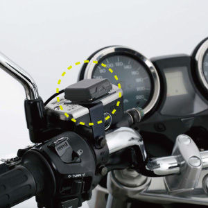 バイク用のETCアンテナの写真