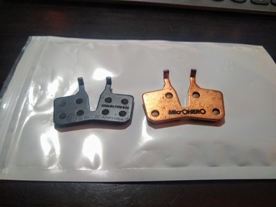 MicrOHERO製 Type9.Pブレーキパッド3