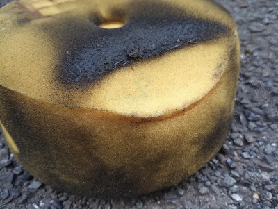 使い古されたエアフィルター