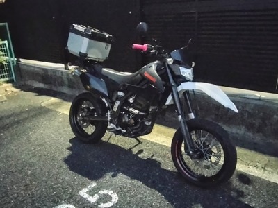 トップケース 装着DトラX