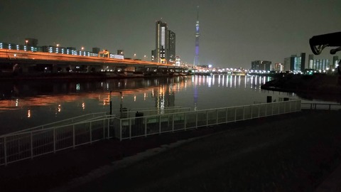 隅田川　東京スカイツリー