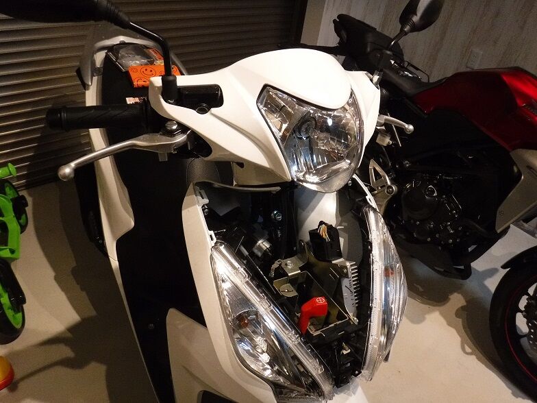 dio110低走行車！スマホホルダー、充電器付き！