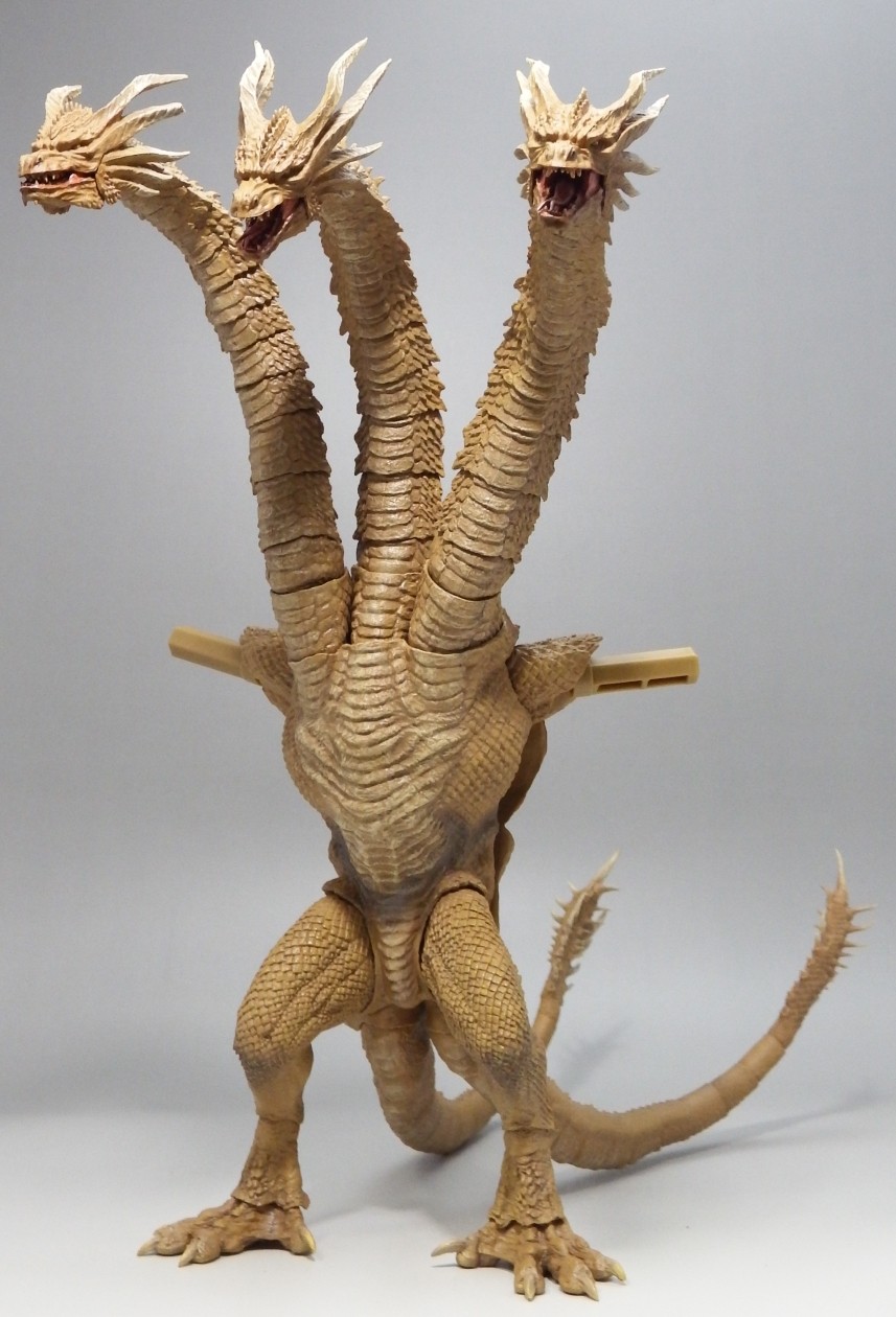S.H.モンスターアーツ「キングギドラ2019」改造 : 空想玩具シリーズ S.H.モンスターアーツ「キングギドラ2019」改造 : 空想玩具シリーズ