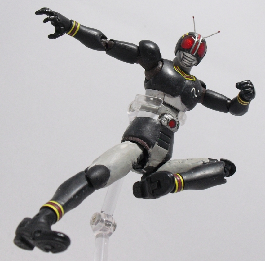 S.H.フィギュアーツ「仮面ライダーBLACK」改造 制作記7 : 空想玩具シリーズ