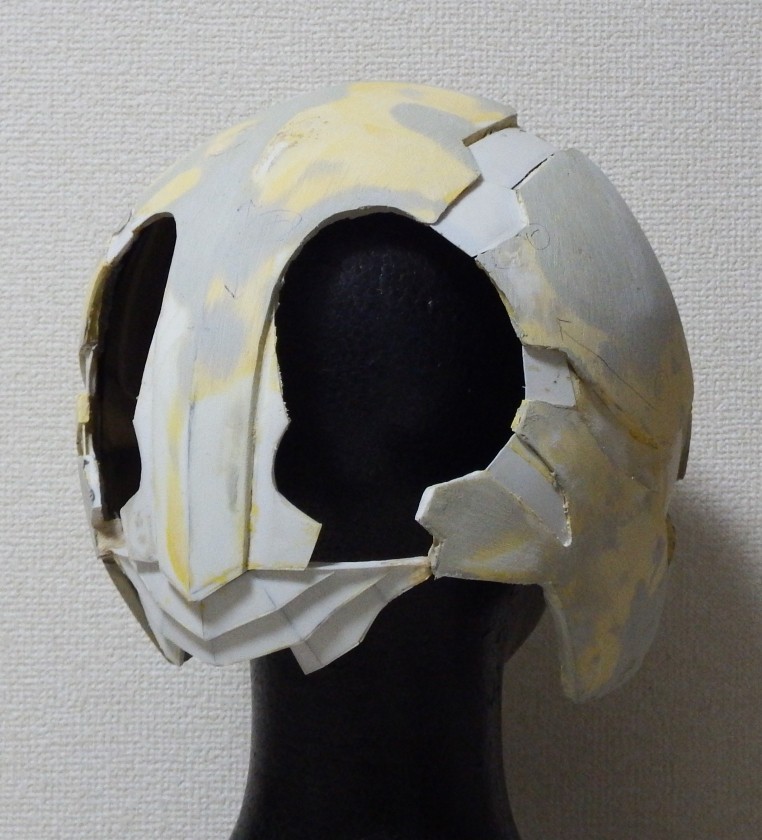 フルスクラッチ 仮面ライダー3号 1 1マスク 制作記3 空想玩具シリーズ