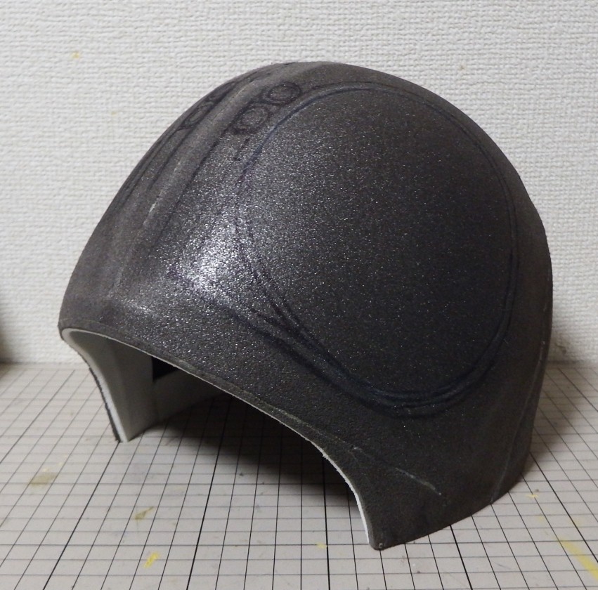 フルスクラッチ「仮面ライダーBLACK RX 1/1マスク」制作記1 : 空想玩具