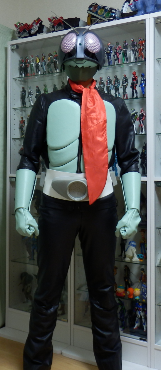 1/1「仮面ライダー旧1号」制作記2 : 空想玩具シリーズ