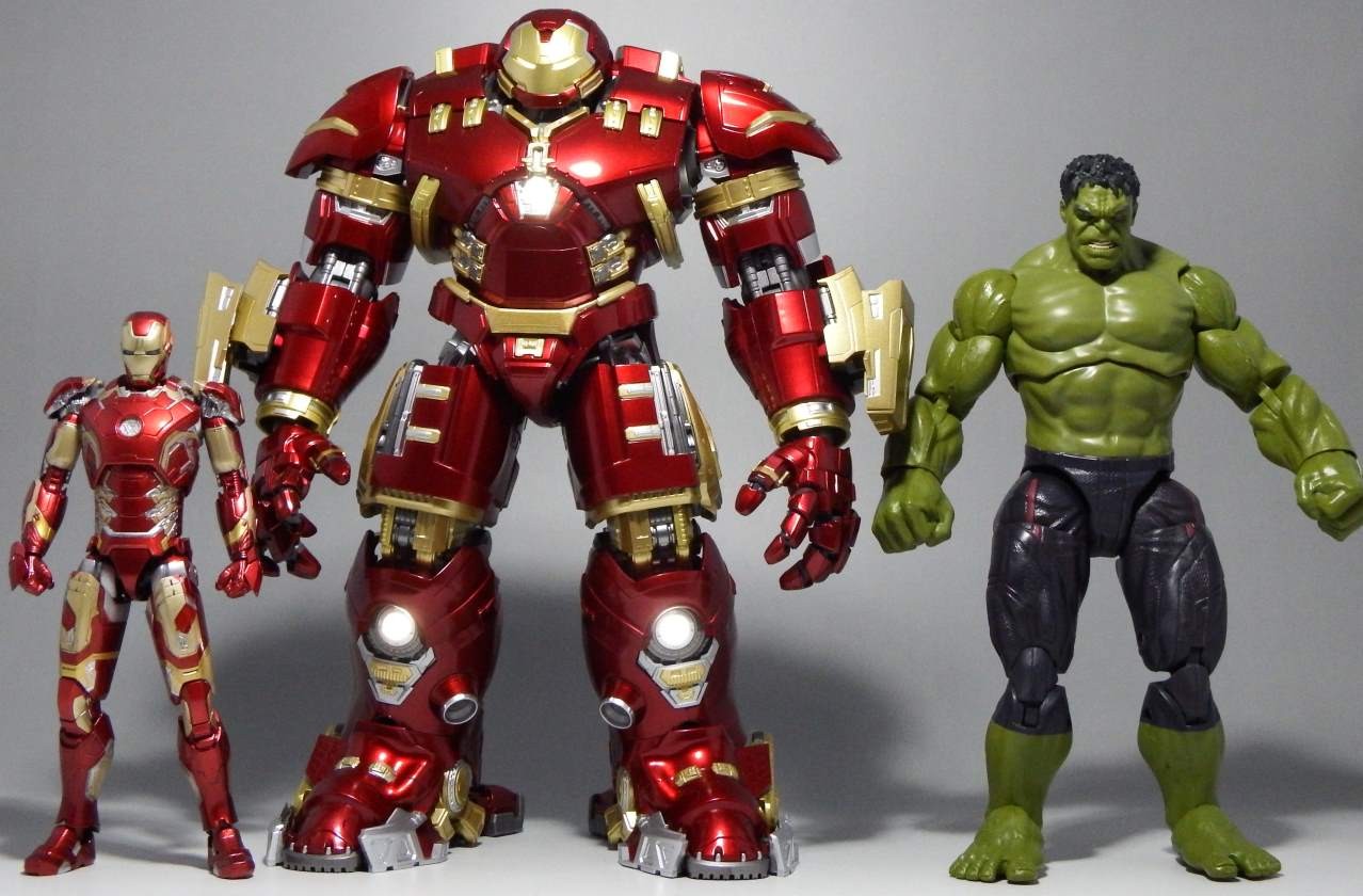S.H.フィギュアーツ×超合金「ハルクバスター」 : 空想玩具シリーズ S.H.フィギュアーツ×超合金「ハルクバスター」 : 空想玩具シリーズ