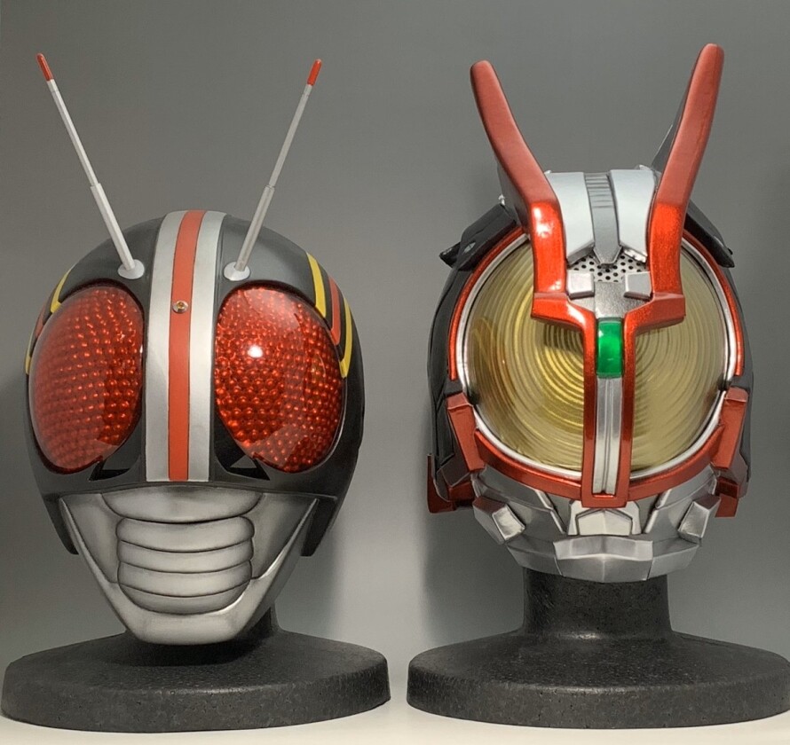 フルスクラッチ 「仮面ライダーファイズ(S.I.C.) 1/1マスク」 : 空想