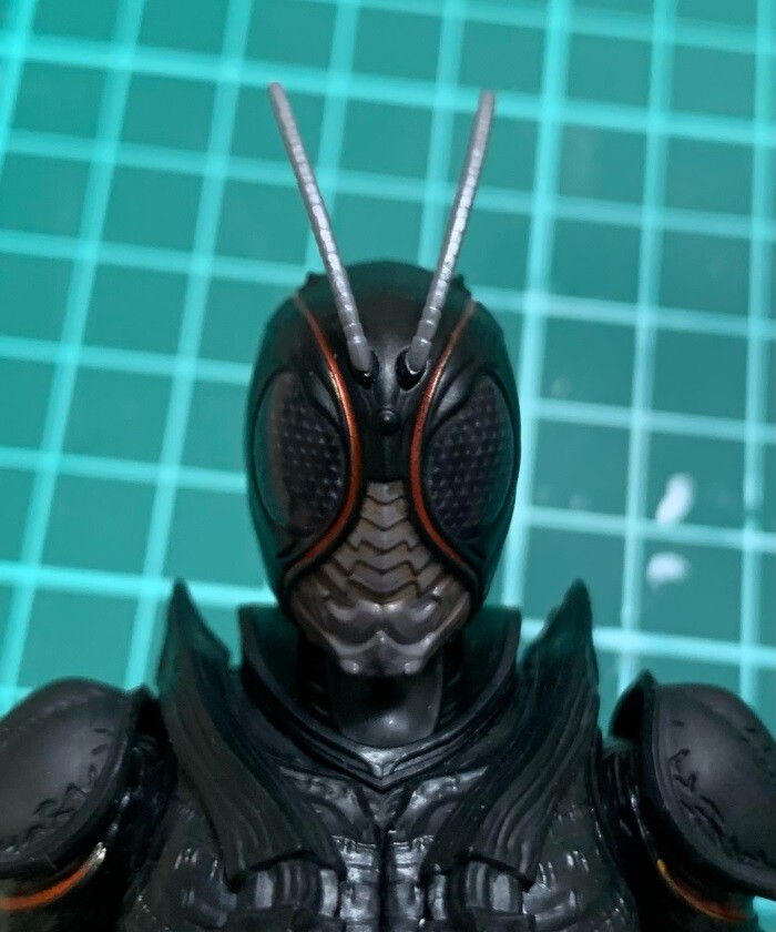 フィギュアーツ　仮面ライダーブラックサン専用　改造ヘッドパーツ点灯確認済 S H Figuarts 仮面ライダーblacksun 発光式ヘッドパーツ sh