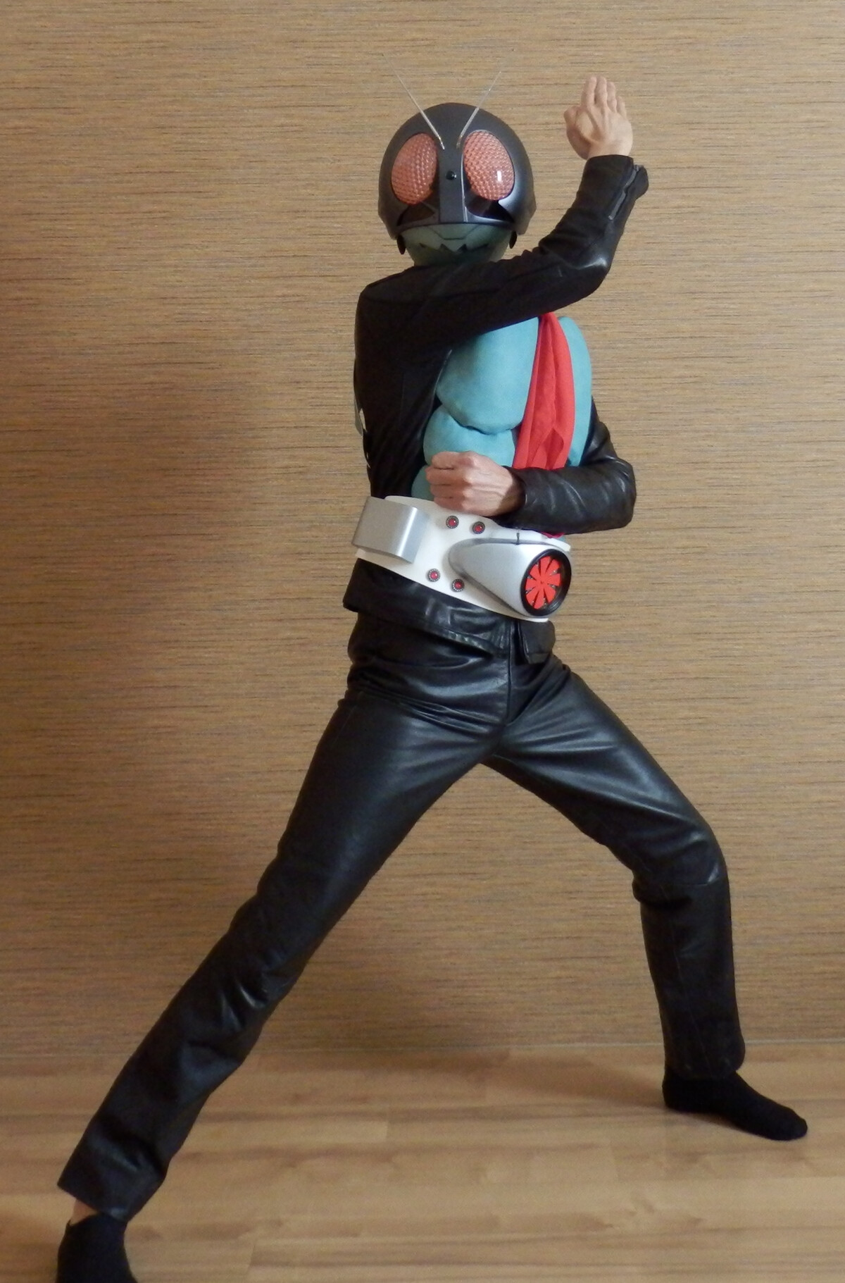 1/1「仮面ライダー旧1号」制作記10 : 空想玩具シリーズ