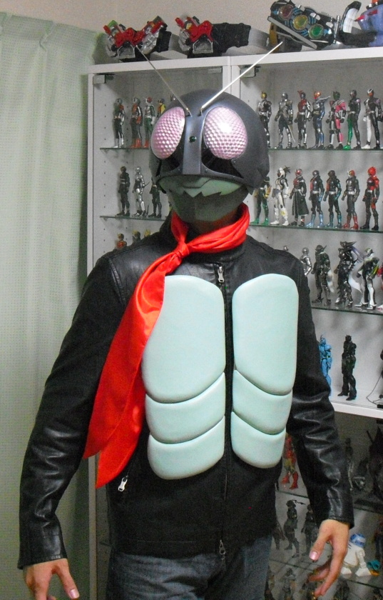 1/1「仮面ライダー旧1号」制作記1 : 空想玩具シリーズ 1/1「仮面ライダー旧1号」制作記1 : 空想玩具シリーズ