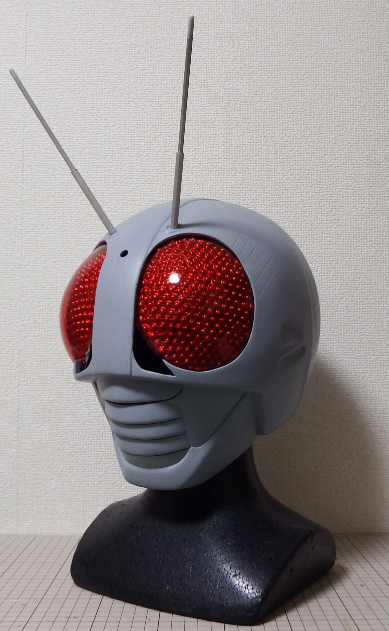 海洋堂「仮面ライダーBLACK レプリカマスク」制作記5 : 空想玩具