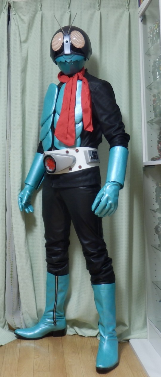 1/1「仮面ライダー旧1号」制作記7 : 空想玩具シリーズ