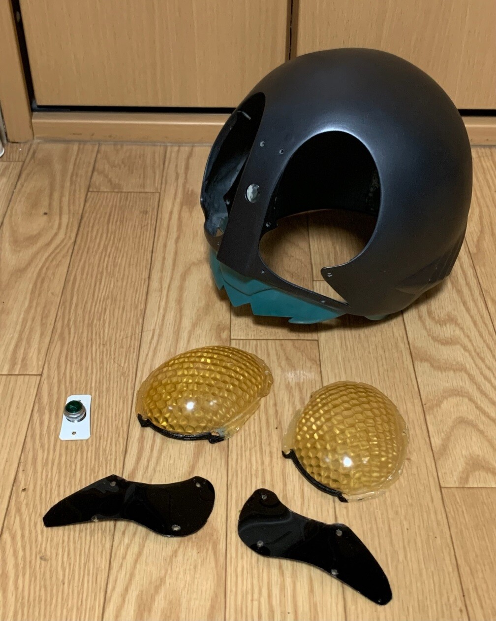ゼネラルプロダクツ「仮面ライダー レプリカマスク」制作記10 ゼネラルプロダクツ「仮面ライダー レプリカマスク」制作記10