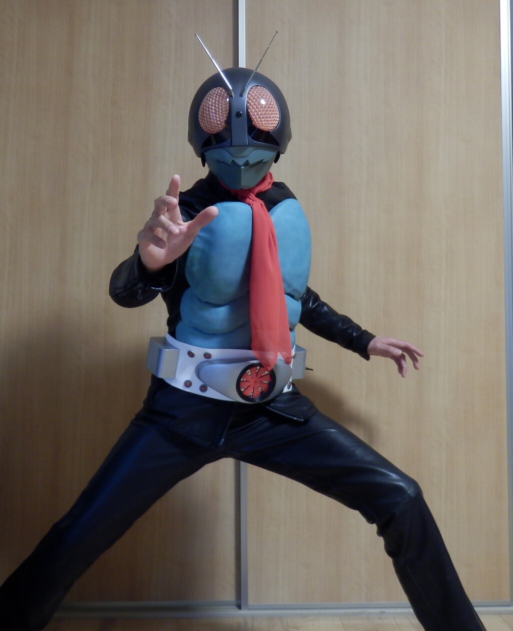 1/1「仮面ライダー旧1号」制作記9 : 空想玩具シリーズ
