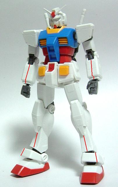 HG「RX-78-2 ガンダム Ver.G30th」制作記2 : 空想玩具シリーズ