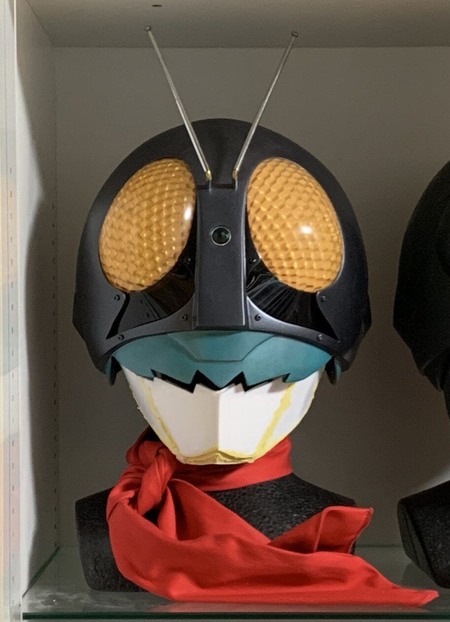 ★未組立★ 仮面ライダー レプリカ マスク 1/1仮面ライダーZX プロップ レプリカ マスク フィギュア