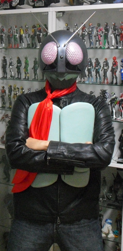 1/1「仮面ライダー旧1号」制作記1 : 空想玩具シリーズ 1/1「仮面ライダー旧1号」制作記1 : 空想玩具シリーズ