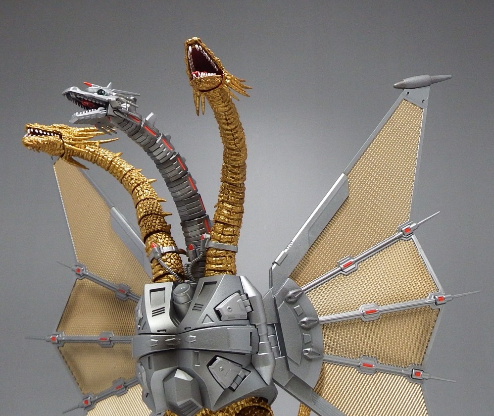 S.H.モンスターアーツ「メカキングギドラ」 : 空想玩具シリーズ S.H.モンスターアーツ「メカキングギドラ」 : 空想玩具シリーズ