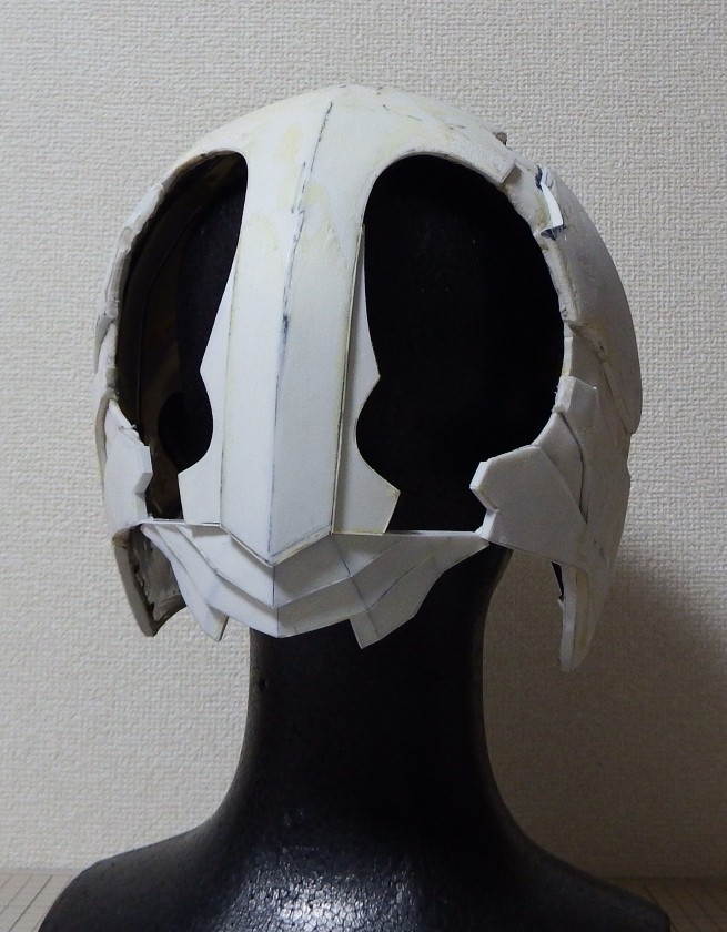 フルスクラッチ 仮面ライダー3号 1 1マスク 制作記2 空想玩具シリーズ