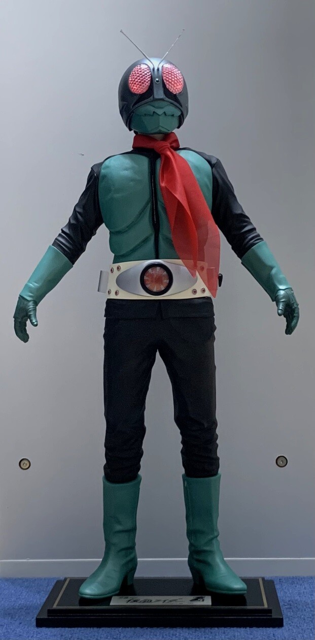 1/1「仮面ライダー旧1号」制作記8 : 空想玩具シリーズ