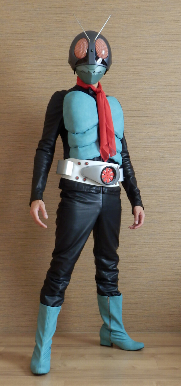 1/1「仮面ライダー旧1号」制作記11 : 空想玩具シリーズ