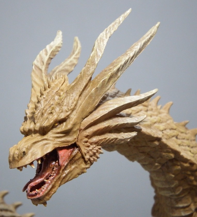 S.H.モンスターアーツ「キングギドラ2019」改造 : 空想玩具シリーズ S.H.モンスターアーツ「キングギドラ2019」改造 : 空想玩具シリーズ