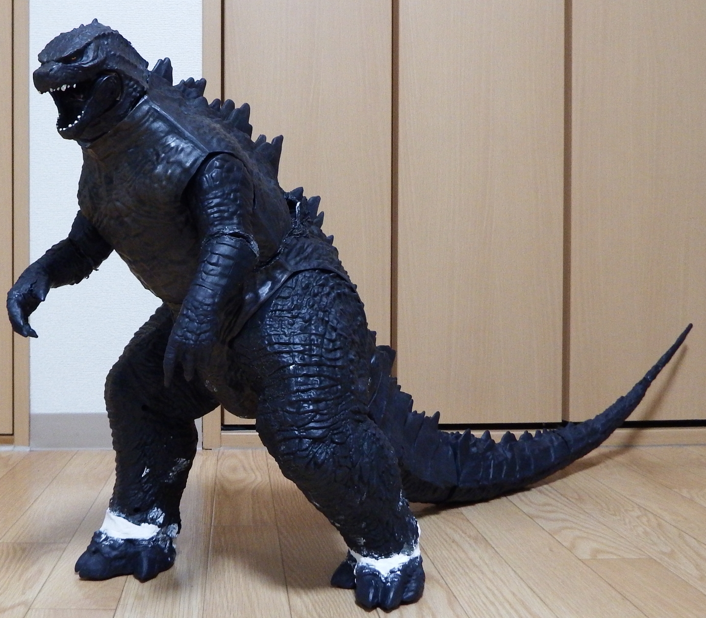 JAKKS Pacific「ゴジラ2014」改造 制作記1 : 空想玩具シリーズ