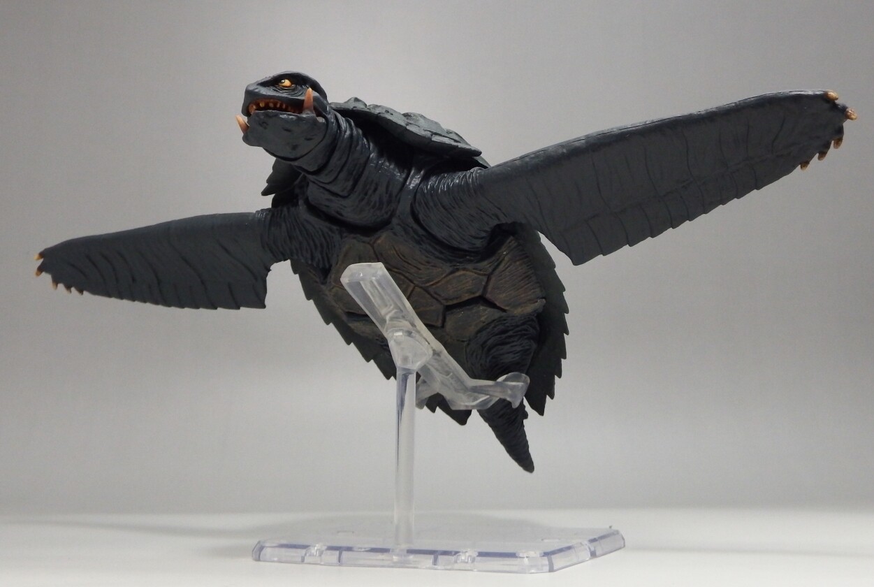 S.H.モンスターアーツ「ガメラ1996」改造 Ver.1.5 : 空想玩具