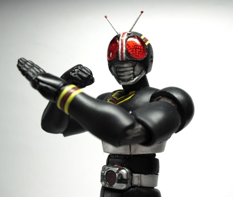 S.H.フィギュアーツ「仮面ライダーBLACK」改造 : 空想玩具