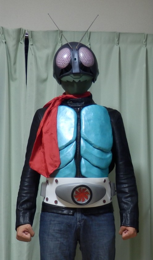 1/1「仮面ライダー旧1号」制作記6 : 空想玩具シリーズ 1/1「仮面ライダー旧1号」制作記6 : 空想玩具シリーズ