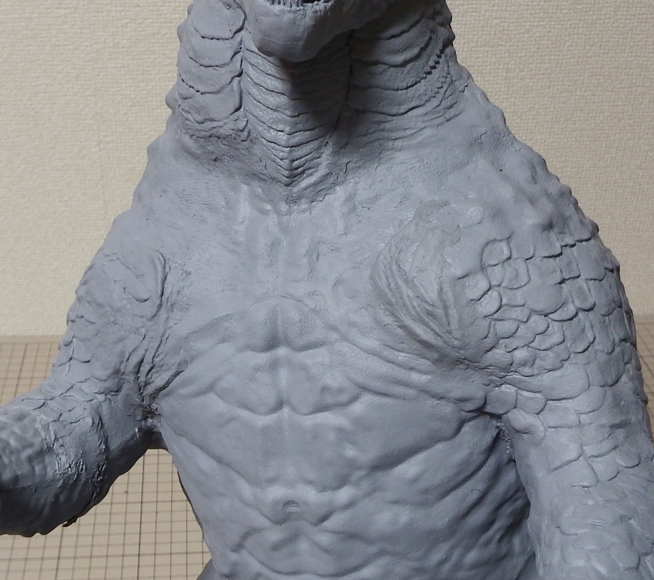 JAKKS Pacific「ゴジラ2014」改造 制作記5 : 空想玩具シリーズ