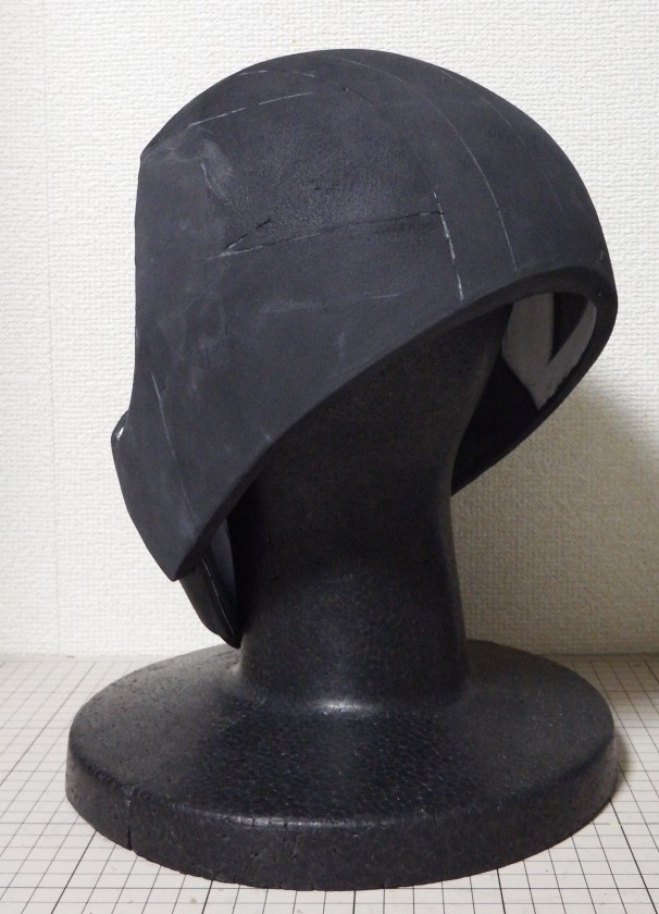 フルスクラッチ「仮面ライダーBLACK RX 1/1マスク」制作記1 : 空想玩具