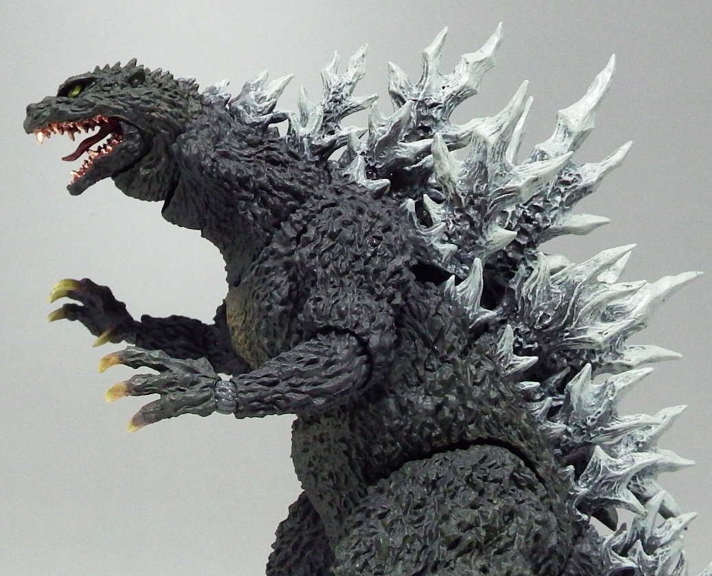 S.H.モンスターアーツ「ゴジラ2000（雛形）」改造 : 空想玩具