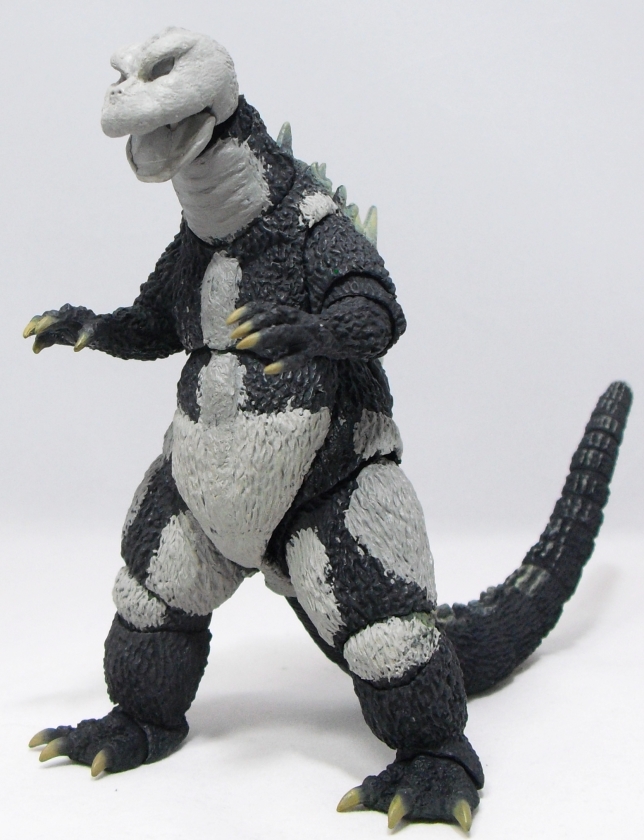 手作り ゴジラ フィギュア アート作品 一点もの 粘土でゴジラを造るの