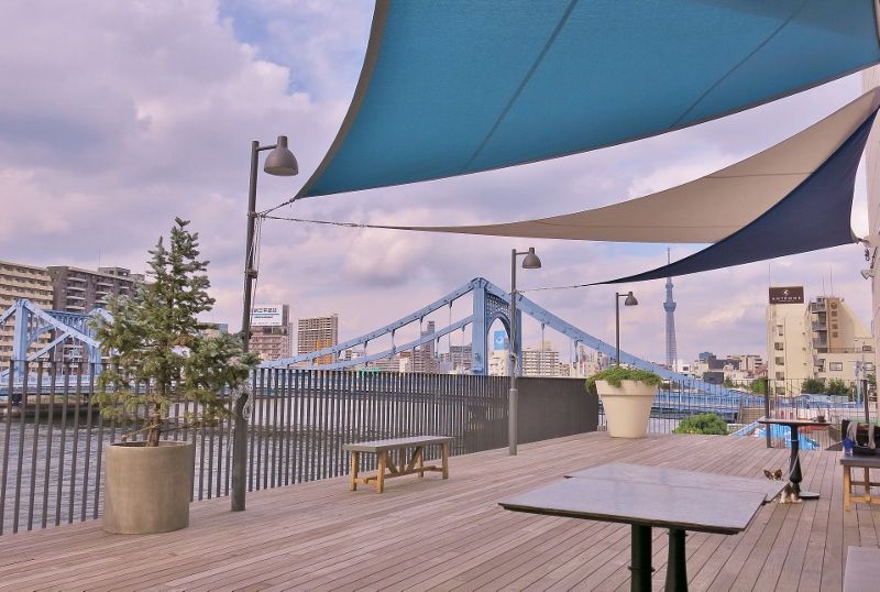 清澄の 川床テラスでbbqランチ 隅田川 オススメ おでかけ レストラン 清澄の 川床テラスでbbqランチ 隅田川 オススメ おでかけ レストラン