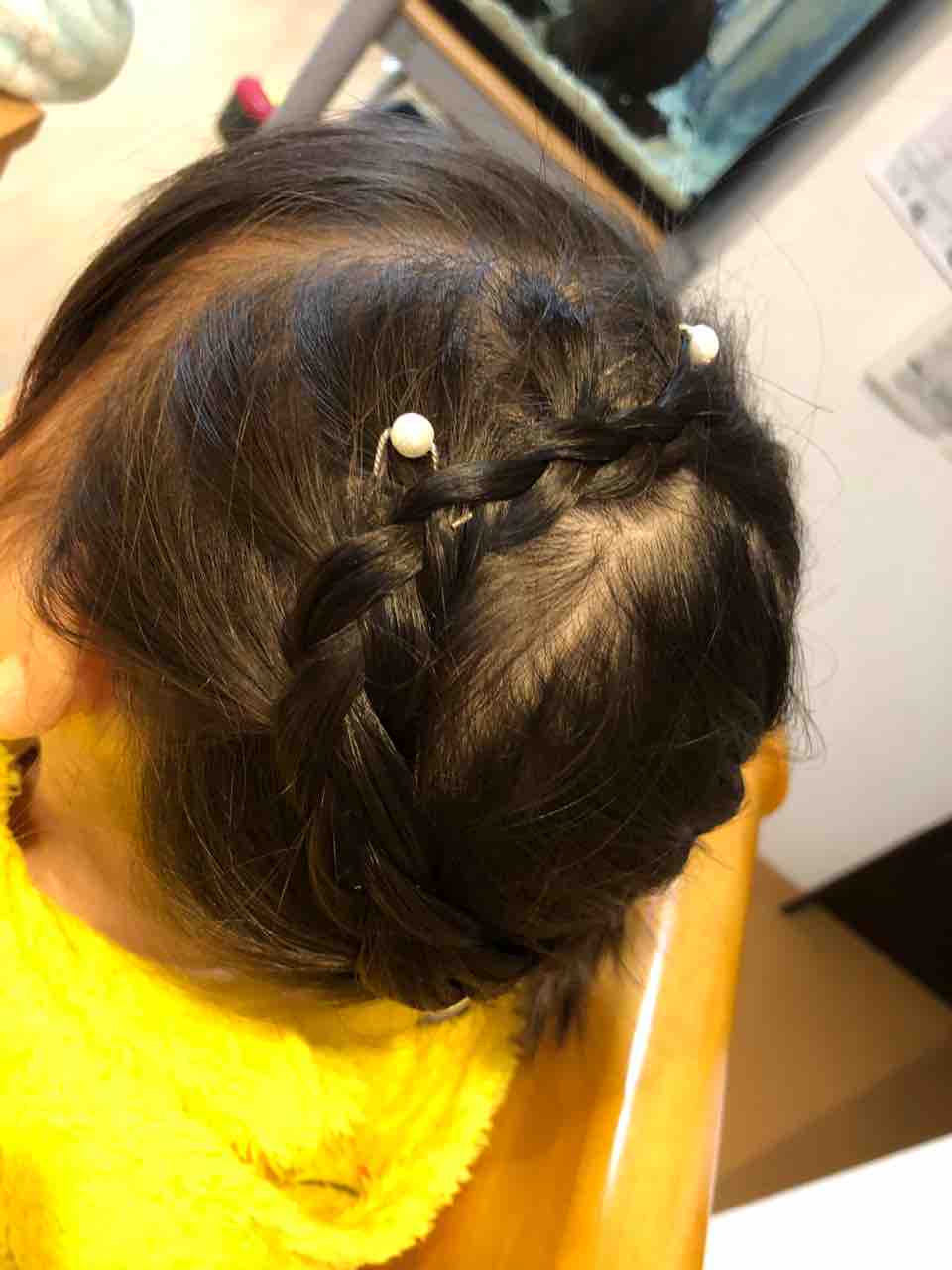 結婚式の子どもの髪型 ゆきのblog 結婚式の子どもの髪型 ゆきのblog