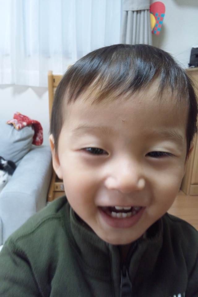 初めての散髪 ユキニッキ