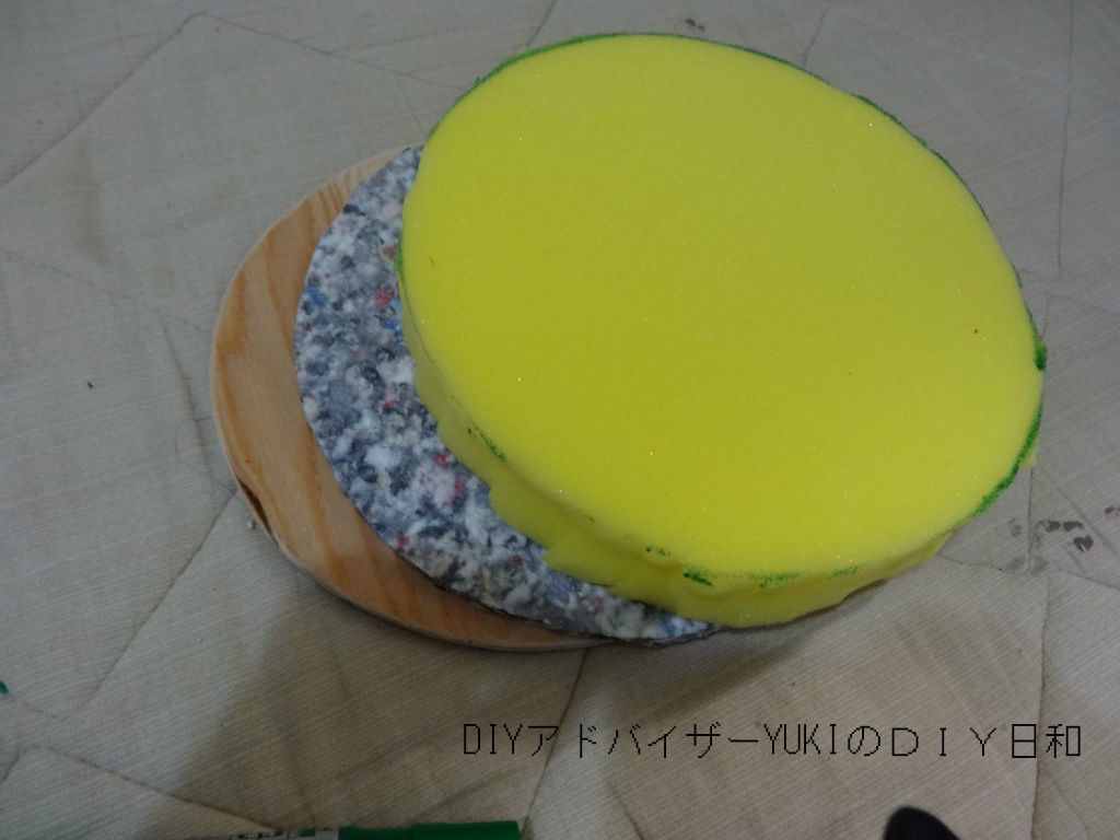 意外と簡単 座面の布張り Diyアドバイザーyukiのｄｉｙ日和