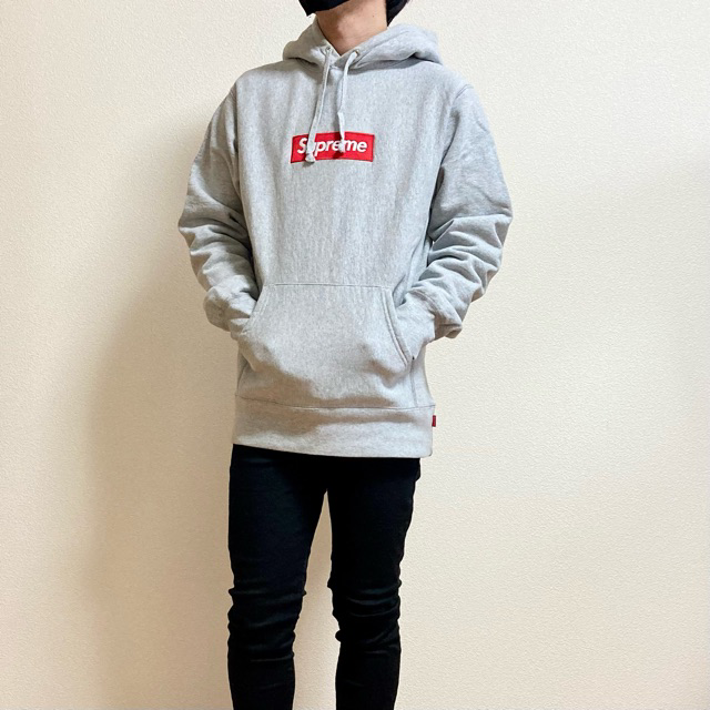 supreme box logo パーカー Lトップス - www.comicsxf.com