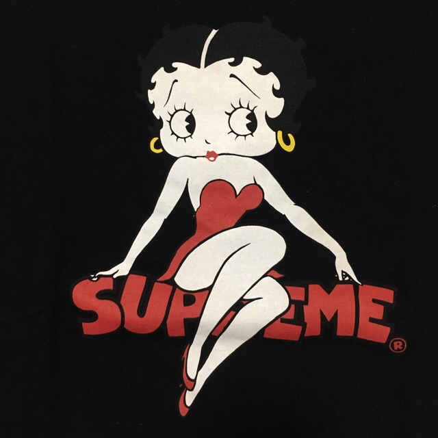 Supreme 　ベティ　ステッカー