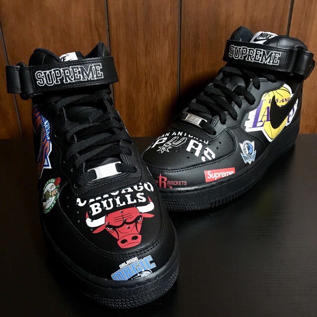 Supreme×NIKE×NBA エアフォース 1 購入レビュー｜18SS・黒・AIR FORCE ...