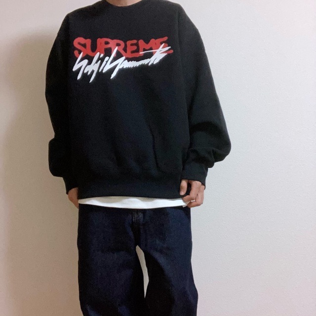 supreme × yohji yamamoto crew neck　本